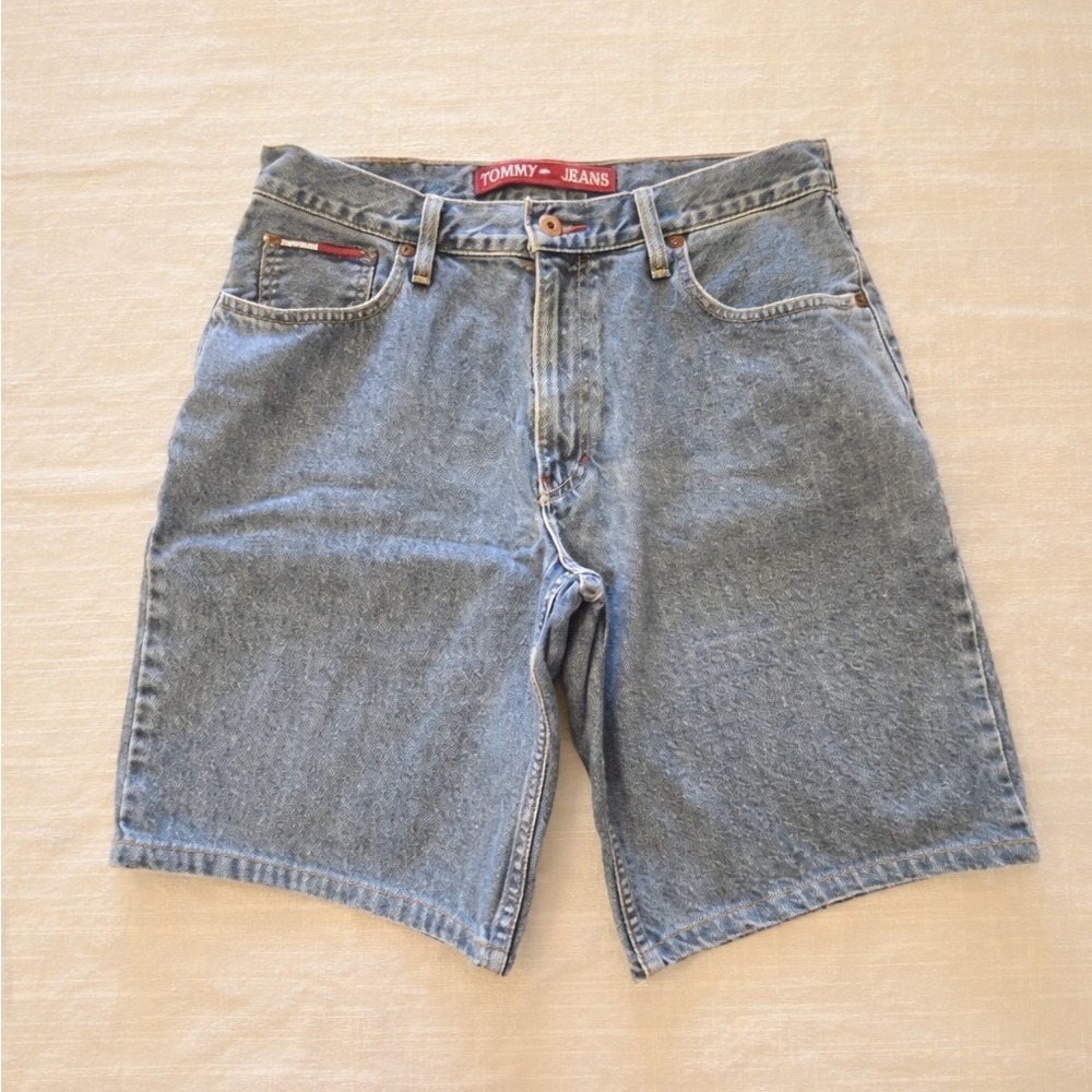Tommy Hilfiger Light Blue Denim Jean Shorts